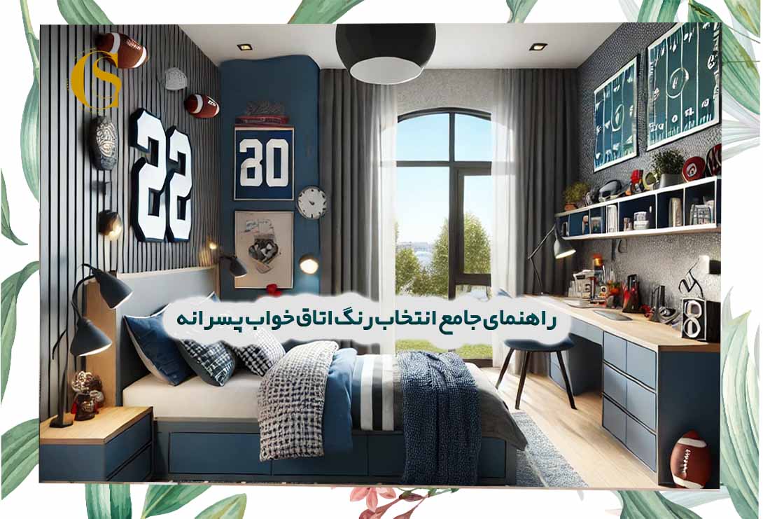 راهنمای جامع انتخاب رنگ اتاق خواب پسرانه